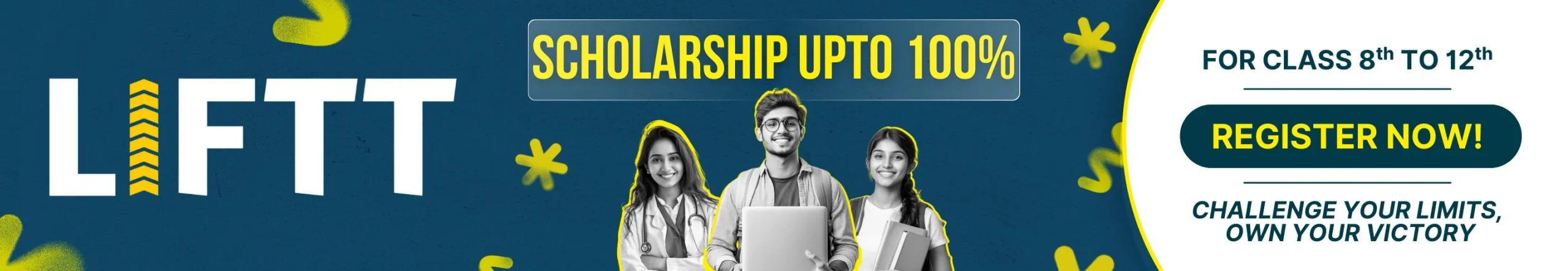 LIFTT Scholarship Banner PC