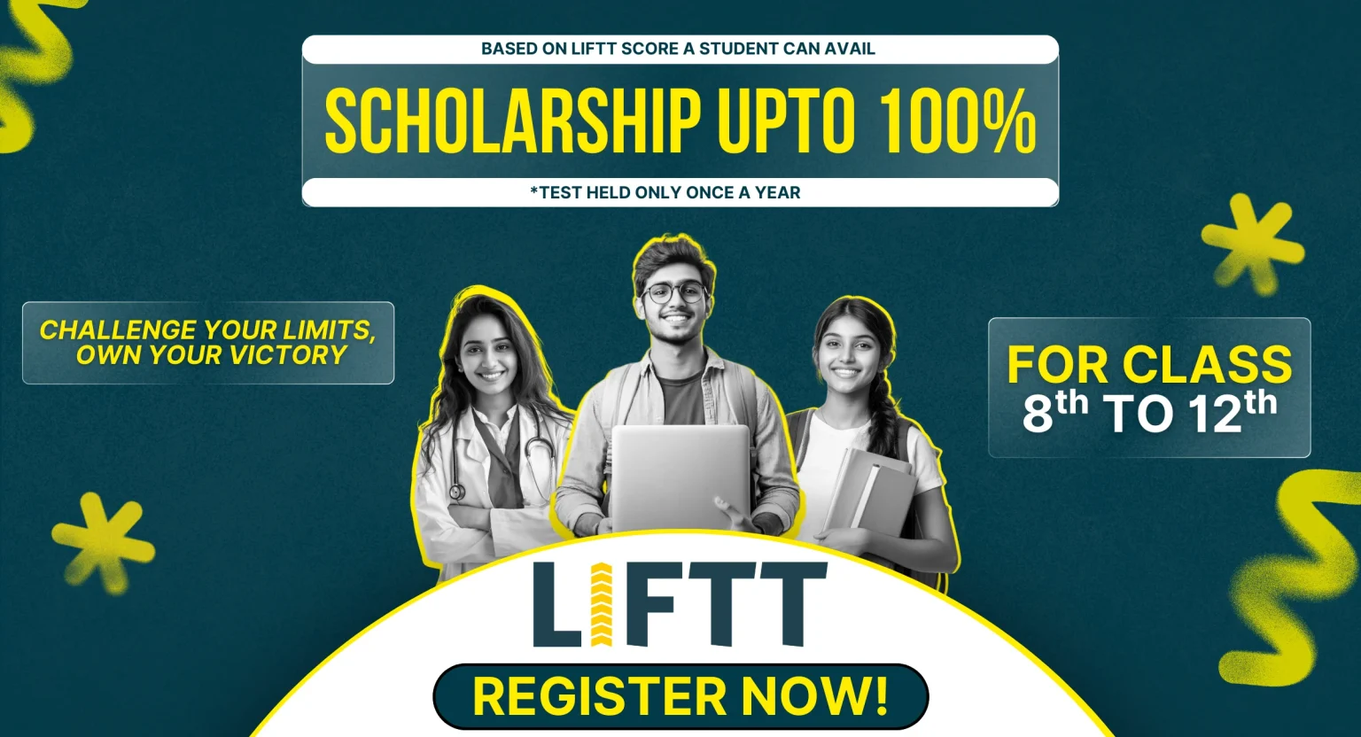 LIFTT Scholarship Banner Mobile